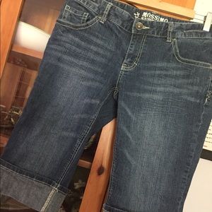 Mossimo Denim Bermuda Shorts